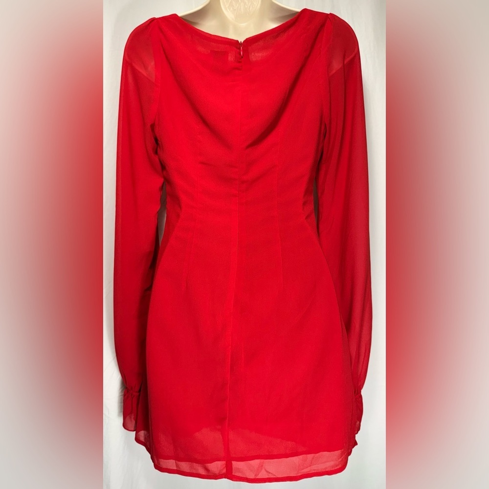 PRINCESS POLLY Long Sleeve Mini Dress - Picture 3 of 4